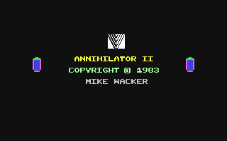Annihilator II Title Screen